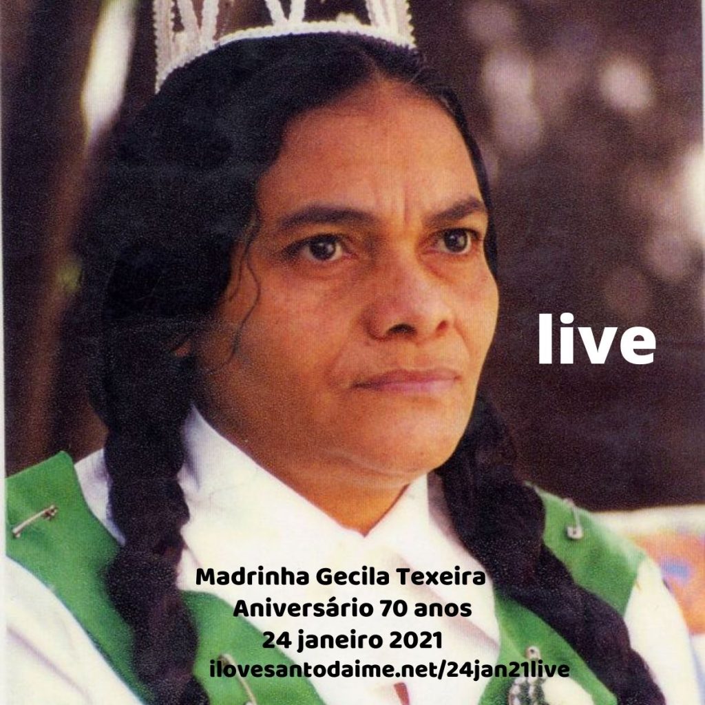 24jan21 live aniversário Madrinha Gecila Texeira