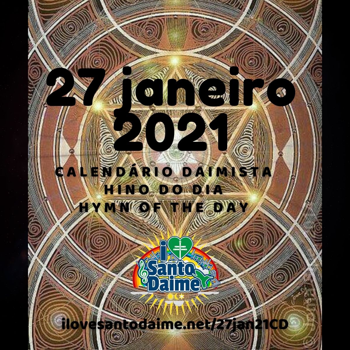 27jan21 Calendario Daimista pérola do dia